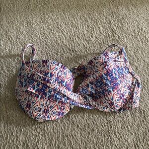 Target Multicolor Patterned Bikini Top